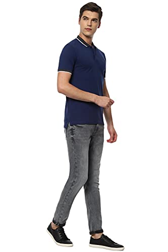 Image of Van Heusen Men's Solid Regular Fit Polo