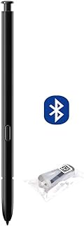 F-TECH Note 10 S Pen (WithBluetooth) Replacement for Samsung Galaxy Note 10, Note 10+ Plus 5G All Versions Touch Stylus Pen with 5*Tips/Nibs (Black)