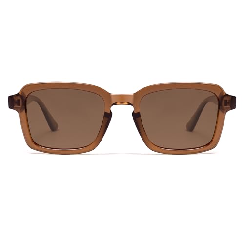 Image of VANLINKER Polarized Trendy Square Sunglasses for Women Men 2026 Retro Chic Cute Shades VL9849