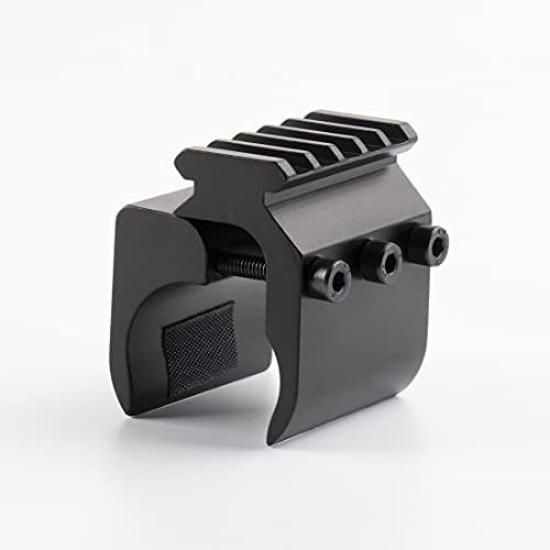 Gulacoo Tatcical Flashlight/Laser Sight Barrel Clamp Mount with Standard Rail for 10~20Gauge Shotguns and Magazine Tubes image 4
