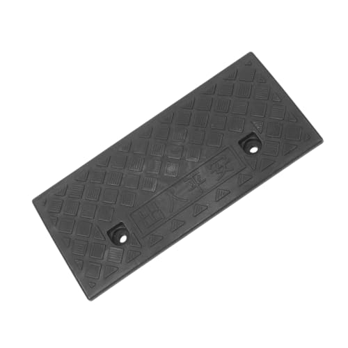 Unomor Rubber Car Door Sill Mat Drive Over Cable Protector Ramp Wheelchair Access