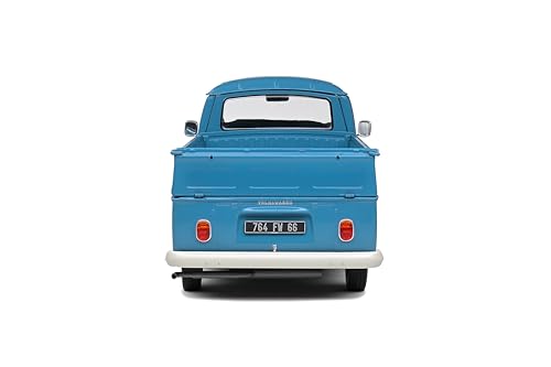 Solido Volkswagen T2 Pick Up 1:18 Azul 1968 miniatura 4