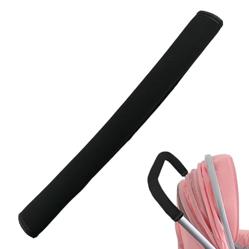 Housse de poignée de troller, coussin de poignée de poussette de rechange amovible - coque de protection anti-poussière pour la protection extérieure...