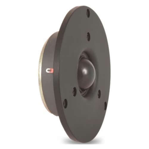 qtx Tweeter de cúpula de Seda, Bobina de Voz de 3 cm para Alta frecuencia Clara, componente de Altavoz de Audio Profesional