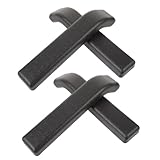 DECOMELODY 4 Stück Rollstuhl Armlehnen aus ABS Verschleißfest Ergonomisch Passend für Manuelle Rollstühle Armlehnenersatz ohne Werkzeug