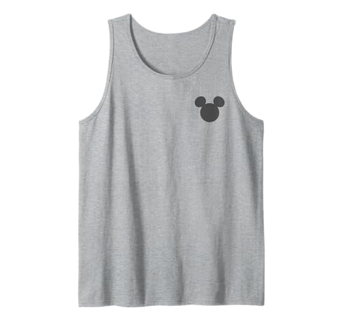 Débardeur Mickey Silhouette en coton haut de gamme finitions soignées