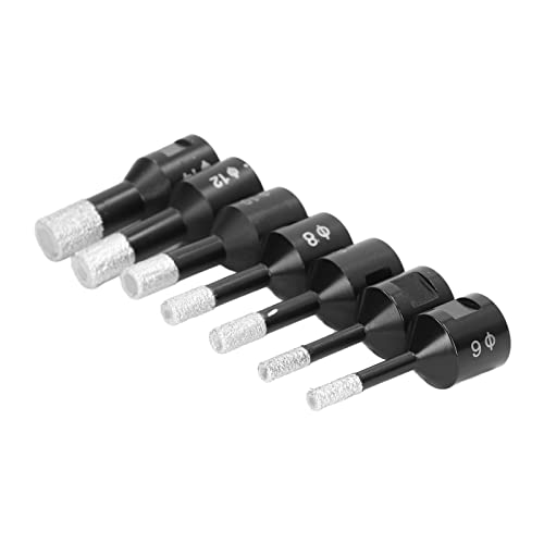 Set 7 piezas de brocas de diamante para mármol miniatura 5