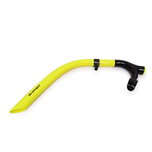 Image of Shifter Swimming Snorkel Tube-One Size Fits All Snorkeling Kit for Adults,Ideal Professional Snorkeling Gear,Pure Silicone Strap and Comfortable Mouth Piece (Yellow)