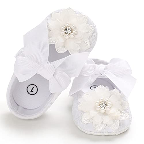 Fashion Girls Princess Exquisite Solid Color Flower Bow Shoes Baby Toddler Shoes Youth Soccer Cleats Size 32