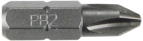QUALTOOL PREMIUM250PB2 1/4-Inch Hex Drive Size 2 Phillips Insert Bit