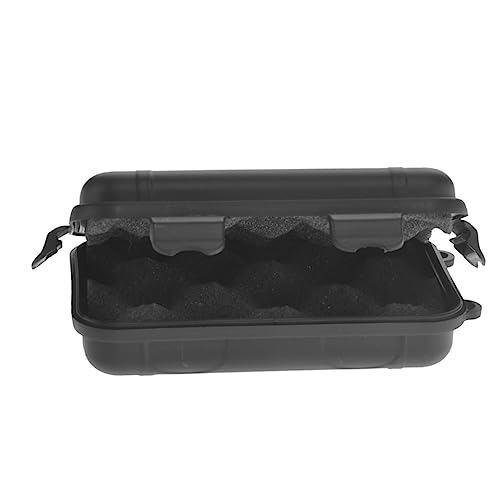 BESPORTBLE Waterproof Electric Box Dry Box Waterproof Outdoor Container Multi-functional Black Plastic Case Container