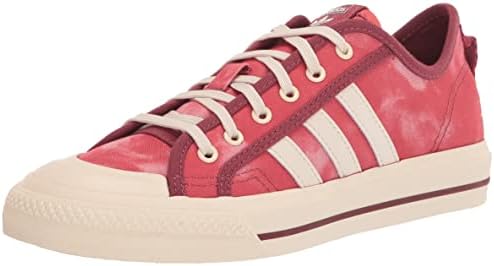 adidas Originals Nizza Skate Shoe, Crew Red/Tactile Red/Chalk White, 5.5 US Unisex Big Kid