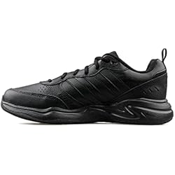 Playeras Comodas Para Trabajar adidas Strutter Shoes, Zapatillas Hombre, Core Black/Core Black/Grey Six, 41 1/3 EU