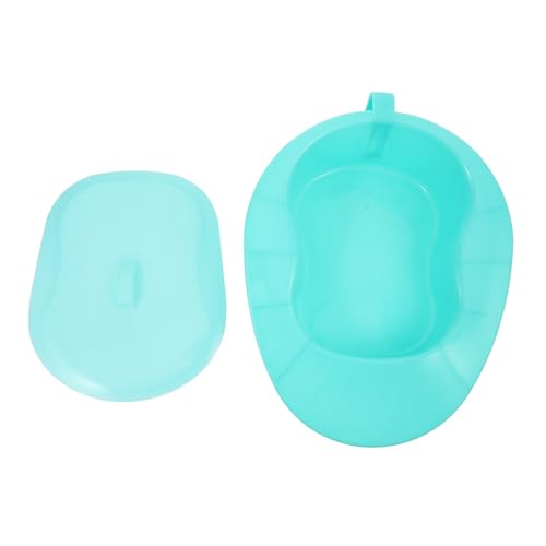 GOOHOCHY Padella Per Letto Coperchio, Orinatoio Portatile Anti-versamento Per Uomini e Donne, Secchio Per Urina in Plastica Per Anziani e Pazienti Costretti a Letto, Uso Ospedaliero e Domiciliare