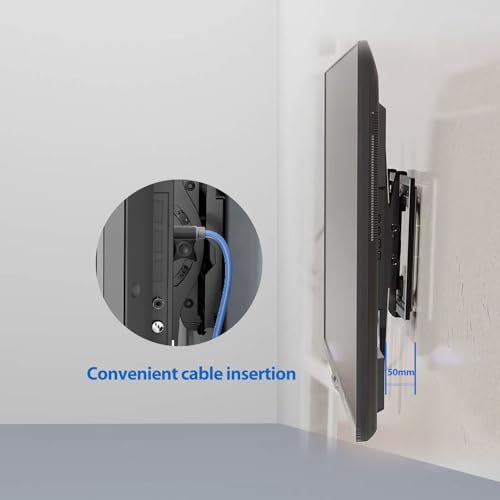 Image of Tilting TV Mount for Most 32-68 inch,Holds up to 132lbs with Max VESA 400x400mm | Tilting TV Mount for Most 32 37 40 42 43 47 49 50 52 55 58 60 65 Inch