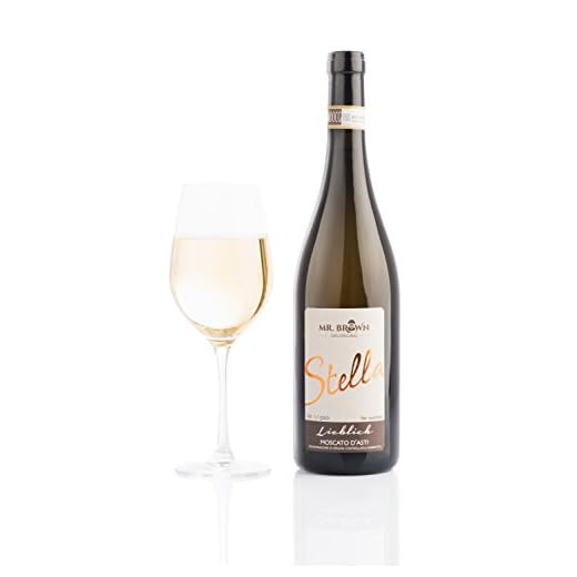 750ml Wein Stella, Lieblich, Moscato D'Asti, süß, fruchtig, prickelnd, aus Italien