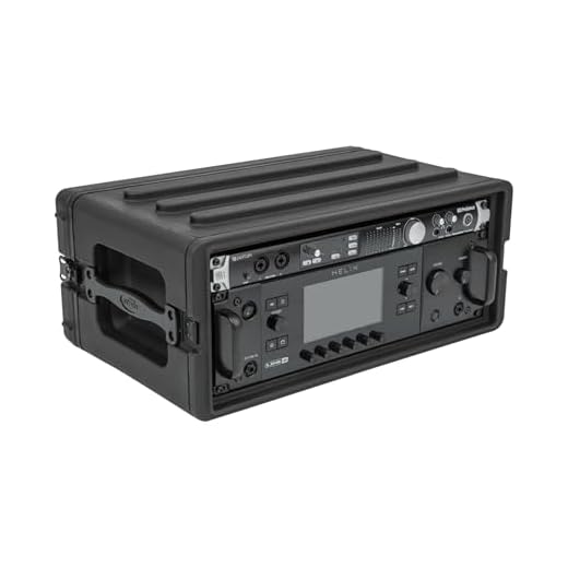SKB Roto-Molded 4U Shallow Rack