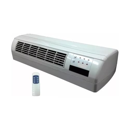 Eden pulse Climatizador split cerámico con mando a distancia FM, ideal para regular la temperatura y mejorar el confort en el hogar.