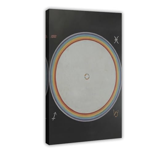 The Dove No 14 impression sur toile Hilma Af Klint affiche poster art mural
