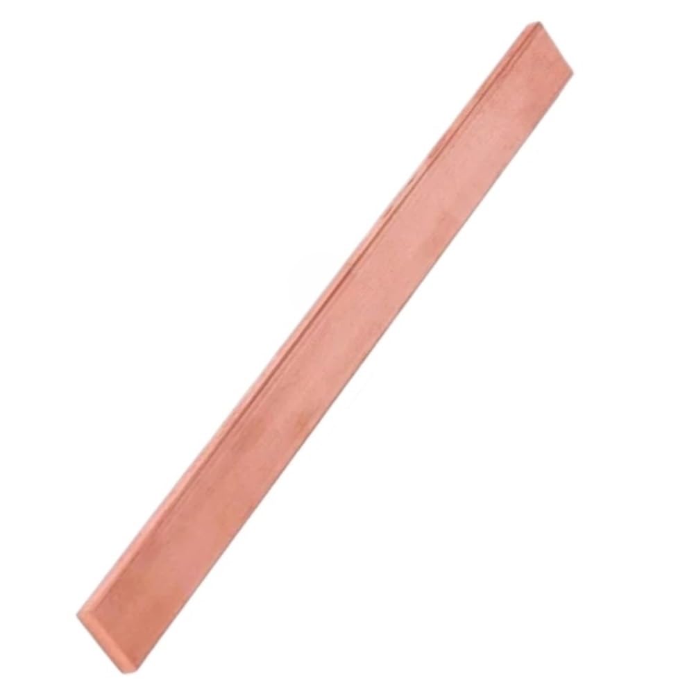 Flaches violettes Kupferblech, T2-Kupfer-Flachstreifen, 1–2 mm dick, 10 mm breit, 250 mm/10 Zoll for CNC-Stanzen und Biegen(2mm)