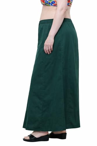 Image of CITIX Pure Cotton Petticoat for Woman Saree | Adujastable Drawstring Waist