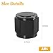 SWPHRT 4AN Car Female Flare Cap Block Off Fitting Plug, 2PCS Aluminum Female Flare Cap Port Fitting Nut Adapter, Auto Modification Accessories for Fuel Oil Line, Universal for Vehicles