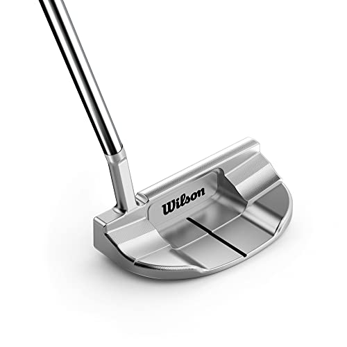 Putter Wilson MT22 de golf argenté 83,8 cm pour trajectoire précise