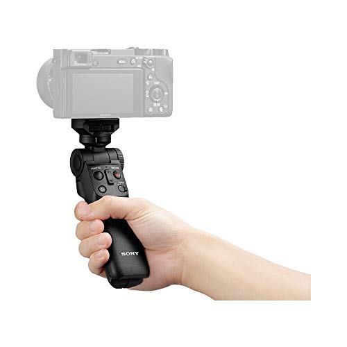 Sony Agarre Bluetooth y Trípode para Vlogging GP-VPT2BT, Negro