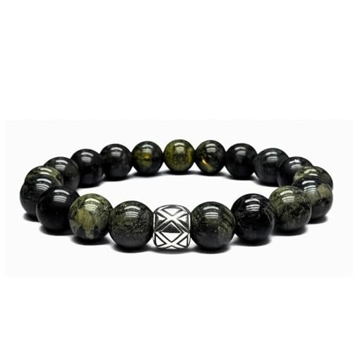 Image of THE MEN THING Natural Stone Bracelets - Adjustable Beaded Wristwear for Men & Boys (Multi-Design Collection)
