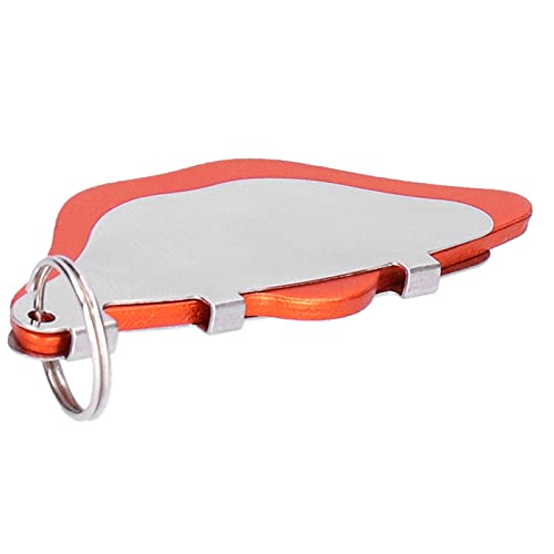 Disc Brake Gap Regulator, Brake Pad Adjuster Disc Brake Spacer Genügend Freiraum für alle hydraulischen Bremssättel Bremsscheiben-Einstellstück für Mountainbikes (Orange) Cover