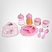 Melissa & Doug Mine to Love Baby Food & Bottle Play Set for Feeding Dolls Baby Doll Feeding Set, Disappearing Milk Bottle Toy for Kids 3+
