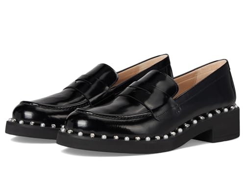 Stuart Weitzman Women's Reverie Loafers, Black, 9