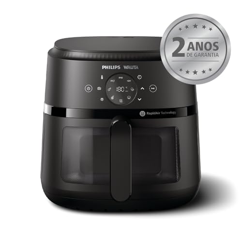 Fritadeira Airfryer Digital Série 2000 XL, Philips Walita, 6,2 litros, Tecnologia RapidAir, Preta, 2
