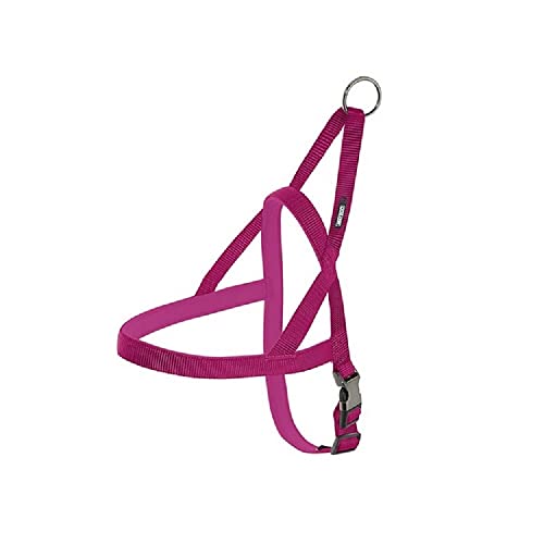 Arnés Nayeco fucsia 15mm que evita tirones y rozaduras de 54 a 60 cm