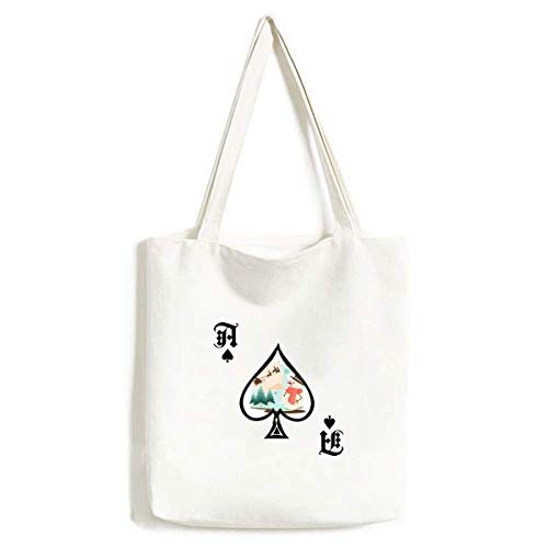 Sac à main bonhomme de neige de Noël lavable en tissu imprimé