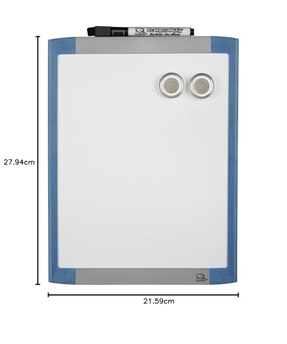 Quartet Magnetic Dry Erase Whiteboard - 8.5" x 11" Small White Board for Wall, Home Office, Classroom & Home School Supplies, Frame Colour will Vary (2642658034) image 7