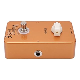 Pédale d’effet de guitare électrique, pédales d’effets de phase vintage or portables True Bypass pour jouer - Les Beatles, Paul McCartney, John Lennon, RIngo Starr, George Harrison Pédale d'effet de guitare électrique, pédales d'effets de phase vintage or portables True Bypass pour jouer – Image 3