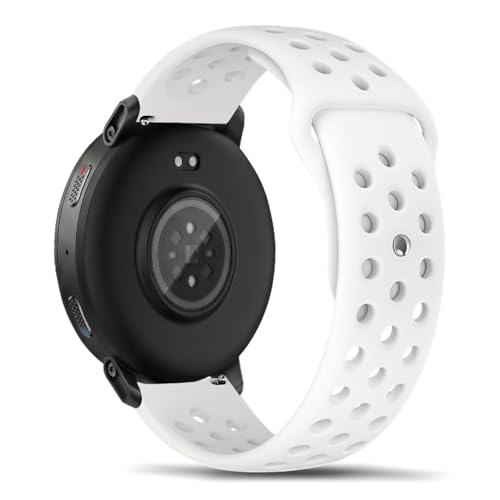 FayToon 22mm �o���h Amazfit Active Max/Amazfit Bip 6/Bip 5/Balance 2 �V���R���� �o���h �p���`���O �E�H�b�`�X�g���b�v �X�|�[�c�o���h �_�炩�� �y�� �ʋC�� �h�� �h�� ���ɗD���� �����p�x