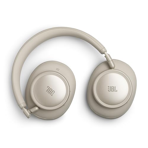 Image of JBL Live 780NC - Wireless Over-Ear True Adaptive Noise Cancelling Headphones, JBL Signature Sound with Hi-Res Audio, 2-mic Perfect Calls 2.0 with AI-Trained Algorithm, & Personi-Fi 3.0 (Champagne)