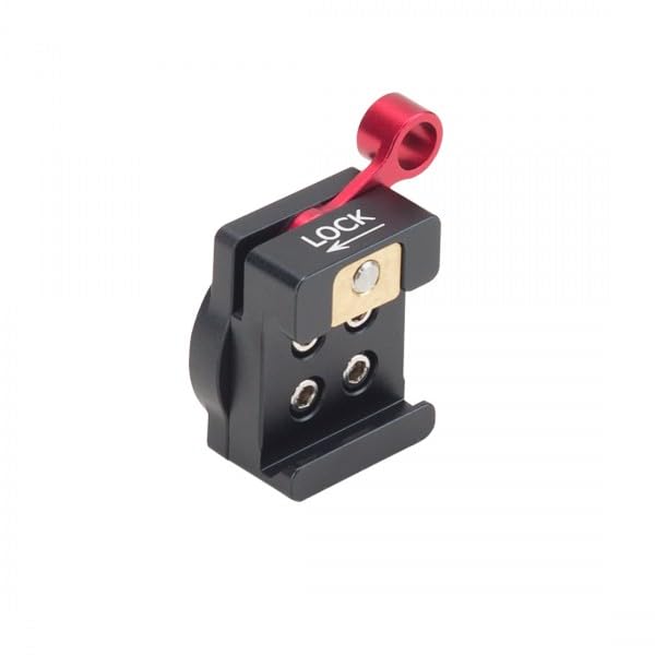 Image of Nitze Rosette Mount Adapter to QR NATO Clamp Compatible with Camera Cage Rig Handle Grip