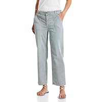 Street One A379427 Jean rayé, Indigo Stripe Washed, 28W / 28L Femmes
