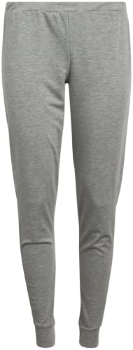 Lucky Brand Women's Pajama Set - Hacci Knit Long Sleeve Top And Sleepwear Joggers (S-Xl), Size Large, Solid Grey #TOP3