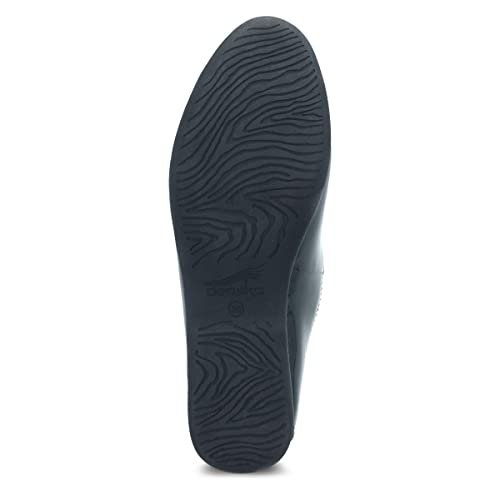Image of Dansko Lexie Slip-On Mules for Women - Comfortable Flat Shoes with Arch Support - Versatile Casual to Dressy Footwear - Lightweight Rubber Outsole