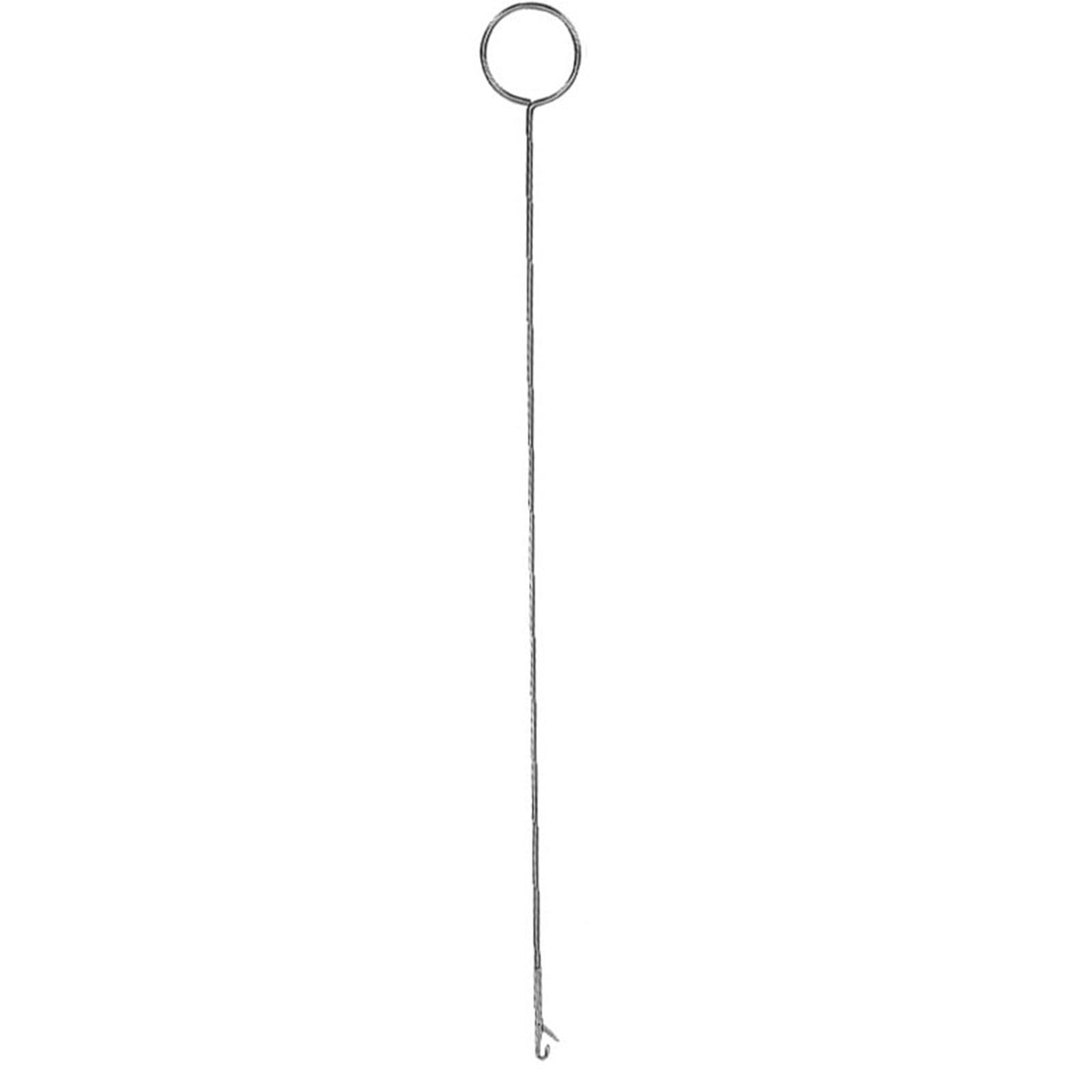Kalttoy Elastic String Threader Easy Quick Insert Metal Drawstring Threader Sewing Threading Aid for Tailoring Accessories Threaders for Sewing Threading Needle