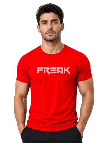 Image of 3Colours RGB Men's Gym Wear T-Shirt - Moisture-Wicking, Quick-Dry, Athletic Fit Workout Tee -Freak