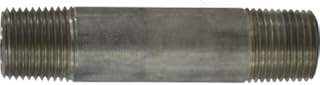 0.5 x 0.5 in. Schedule 40 Stainless Steel 304 Pipe Nipple