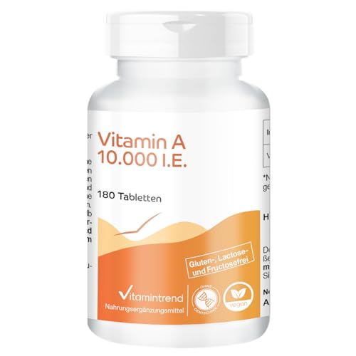 Vitamintrend Vitamin A 10.000 I.E. Tabletten