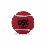 DSC Nitro Light - Pelota de Tenis | Color: Rojo | Tamaño: estándar | Material: Goma | Paquete de 2 | Mayor Durabilidad | Costuras de Goma Moldeada | Ideal para Jugar en Interiores y Principiantes