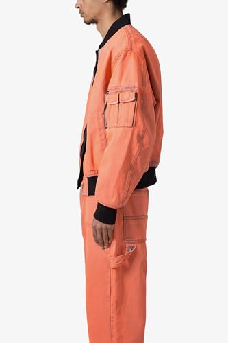 mnml Men's Denim Bomber Jacket3