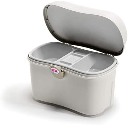 OKBaby Beauty Care Carrying Case Baby Changing and Bath Box, Ivory